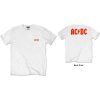 AC/DC - Packaged Logo White - Тениска