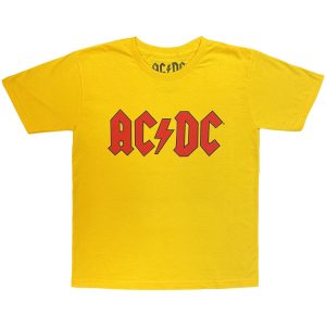 AC/DC - Logo - Yellow - Детска тениска
