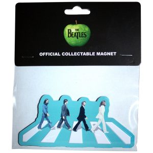 Beatles - Abbey Road Crossing Embossed - Магнит