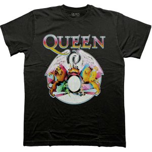 Queen - Multi Colour Crest - Тениска