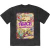 Alice In Wonderland - Psych Poster - Тениска
