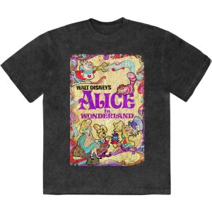 Alice In Wonderland - Psych Poster - Тениска
