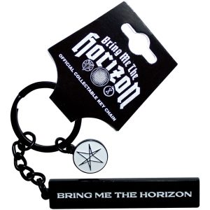 Bring Me The Horizon - BMTH - Text Logo 6-Point Star - Keychain
