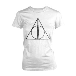 Harry Potter - Deadly Hallows Symbol - Дамска тениска