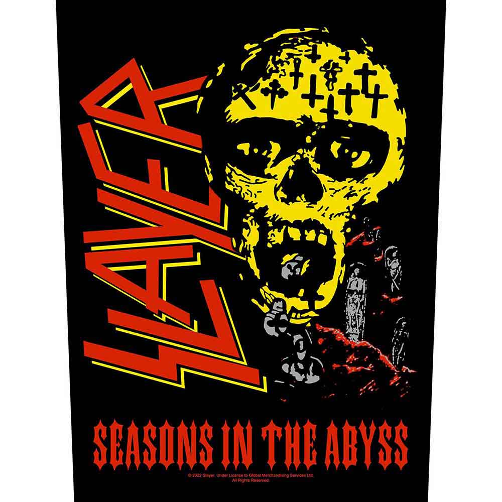 Slayer - Seasons In The Abyss - Гръб