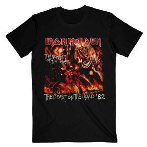 Iron Maiden - NOTB The Beast On The Road Vintage - Тениска
