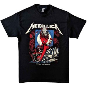 Metallica - Enter Sandman - Poster - Тениска