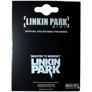 Linkin Park Pin Badge - Minutes To Midnight - Значка