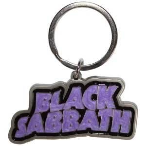 Black Sabbath Keychain - Wavy Logo Bordered - Ключодържател