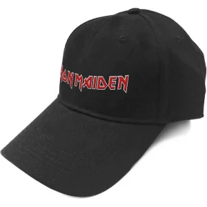 Iron Maiden Unisex Baseball Cap: Logo (Black) - Шапка