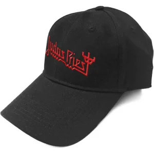 Judas Priest Unisex Baseball Cap: Fork Logo (Black) - Шапка