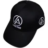 Linkin Park Unisex Baseball Cap: Concentric Side Logo (Black) - Шапка
