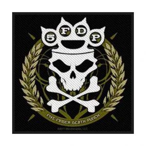 Five Finger Death Punch Standard Patch - Knuckles Crown - Нашивка