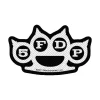 Five Finger Death Punch Standard Patch - Knuckles Cut-Out - Нашивка
