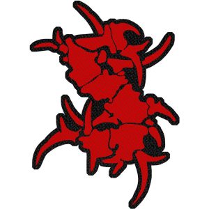 Sepultura Standard Patch - Tribal S Cut Out - Нашивка
