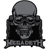 Megadeth Standard Woven Patch - Vic Rattlehead Cut Out - Нашивка