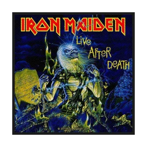 Iron Maiden Standard Patch: Live After Death (Retail Pack) - Нашивка