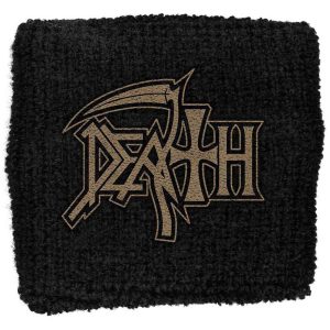 Death Embroidered Wristband - Logo - Накитник