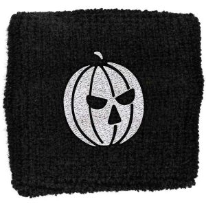 Helloween Embroidered Wristband - Pumpkin - Накитник