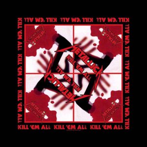 Metallica Unisex Bandana: Kill 'Em All (Black) - Бандана