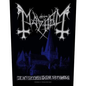 Mayhem Back Patch: De Mysteriis Dom Sathanas - Гръб