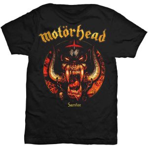 Motorhead Unisex T-Shirt: Sacrifice (Black) - Тениска