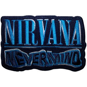 Nirvana Standard Patch: Nevermind Wavy Cut-Out - Нашивка