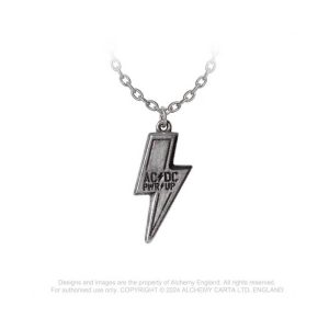 AC/DC Pendant: PWR UP Flash Logo - Медальон