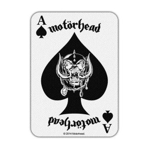 Motorhead Standard Patch: Ace of Spades Card - Нашивка