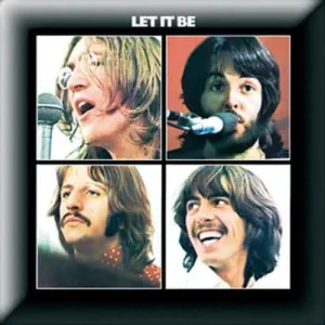 The Beatles Pin Badge: Let it Be - Значка