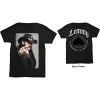 Lemmy Unisex T-Shirt: Pointing Photo (Black) (Back Print) - Тениска