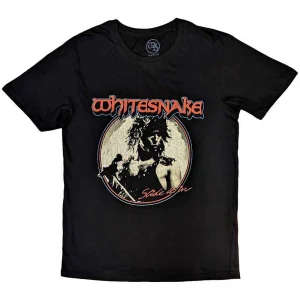 Whitesnake Unisex T-Shirt: Slide It In (Black) - Тениска