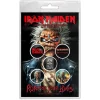 Iron Maiden - Button Badge Pack - Run For Your Lives - Комплект значки