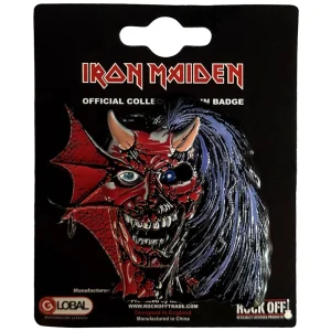 Iron Maiden - Pin Badge - Purgatory Eddie - Значка