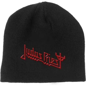 Judas Priest - Unisex Beanie Hat - Fork Logo (Black) - Зимна шапка