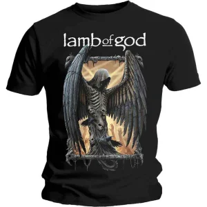 Lamb Of God - Unisex T-Shirt - Winged Death (Black) - Тениска