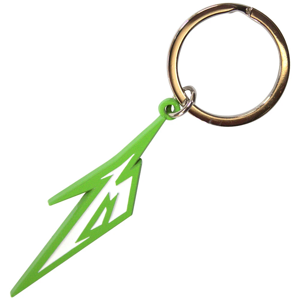 Metallica - Keychain - M Logo Green- Ключодържател - Image 2