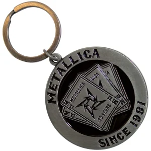 Metallica - Keychain - 30th Anniversary Playing Card - Ключодържател
