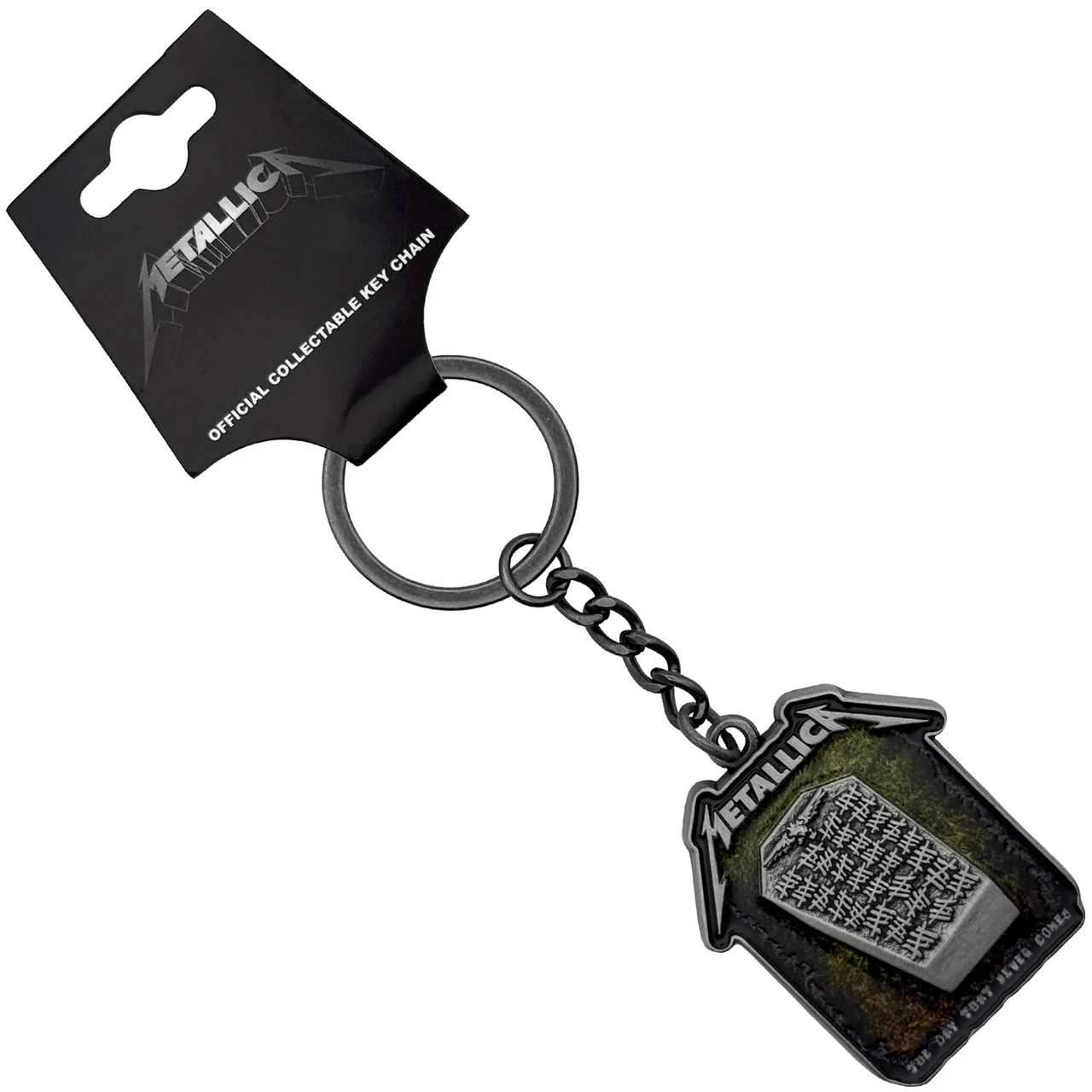 Metallica - Keychain - Never Die Tombstone - Ключодържател