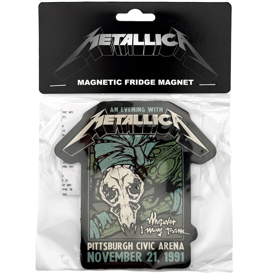 Metallica - Fridge Magnet - Roam Tour - Магнит