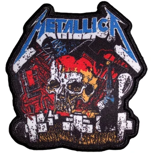 Metallica - Standard Patch - Master Of Puppets - Skull - Нашивка