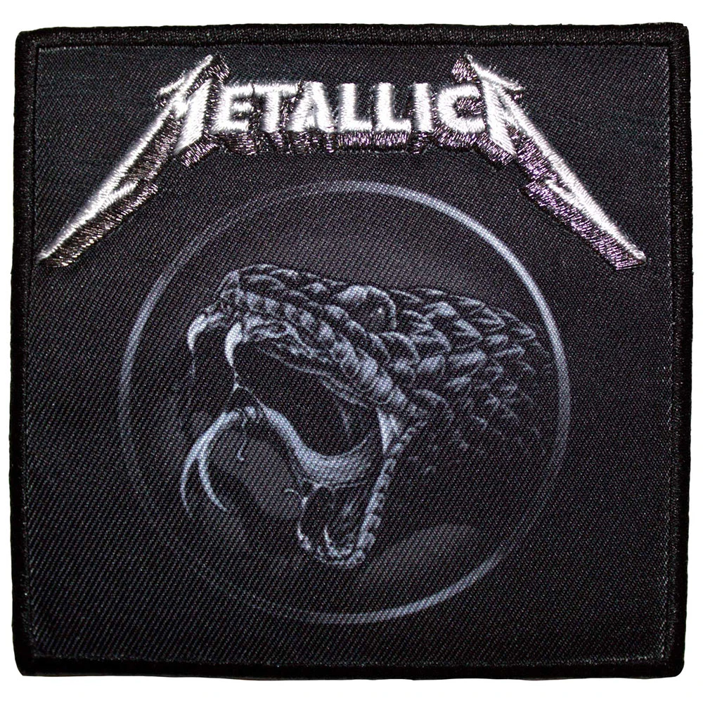Metallica - Standard Patch - Black Album Poster - Нашивка