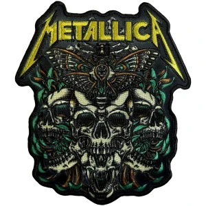 Metallica - Woven Patch - Moth Into Flame - Нашивка