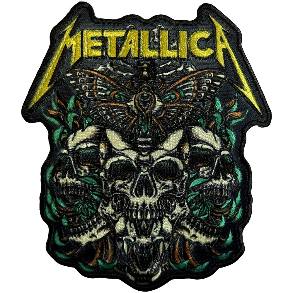 Metallica - Woven Patch - Moth Into Flame - Нашивка