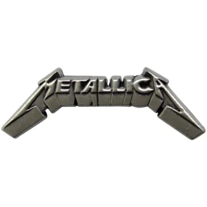 Metallica - Pin Badge - 3D Logo - Значка