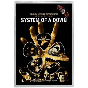 System Of A Down - Plectrum Pack - Hand - Комплект перца