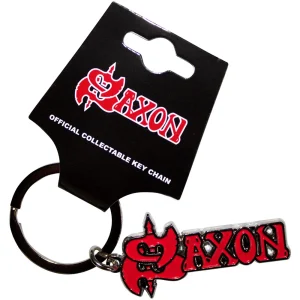 Saxon - Keychain - Red Logo - Ключодържател