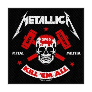 Metallica - Standard Patch - Metal Militia - Нашивка