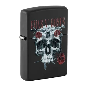 Запалка Zippo - Guns N' Roses, Flower Skull Design