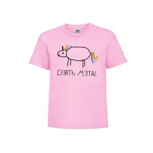 Death Metal Unicorn Kids T-Shirt